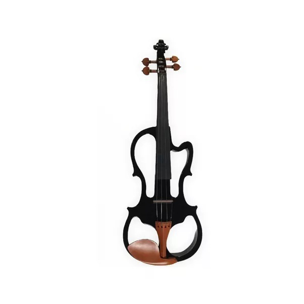 Violín Amadeus Eléctrico 4/4 Negro Boxwood 