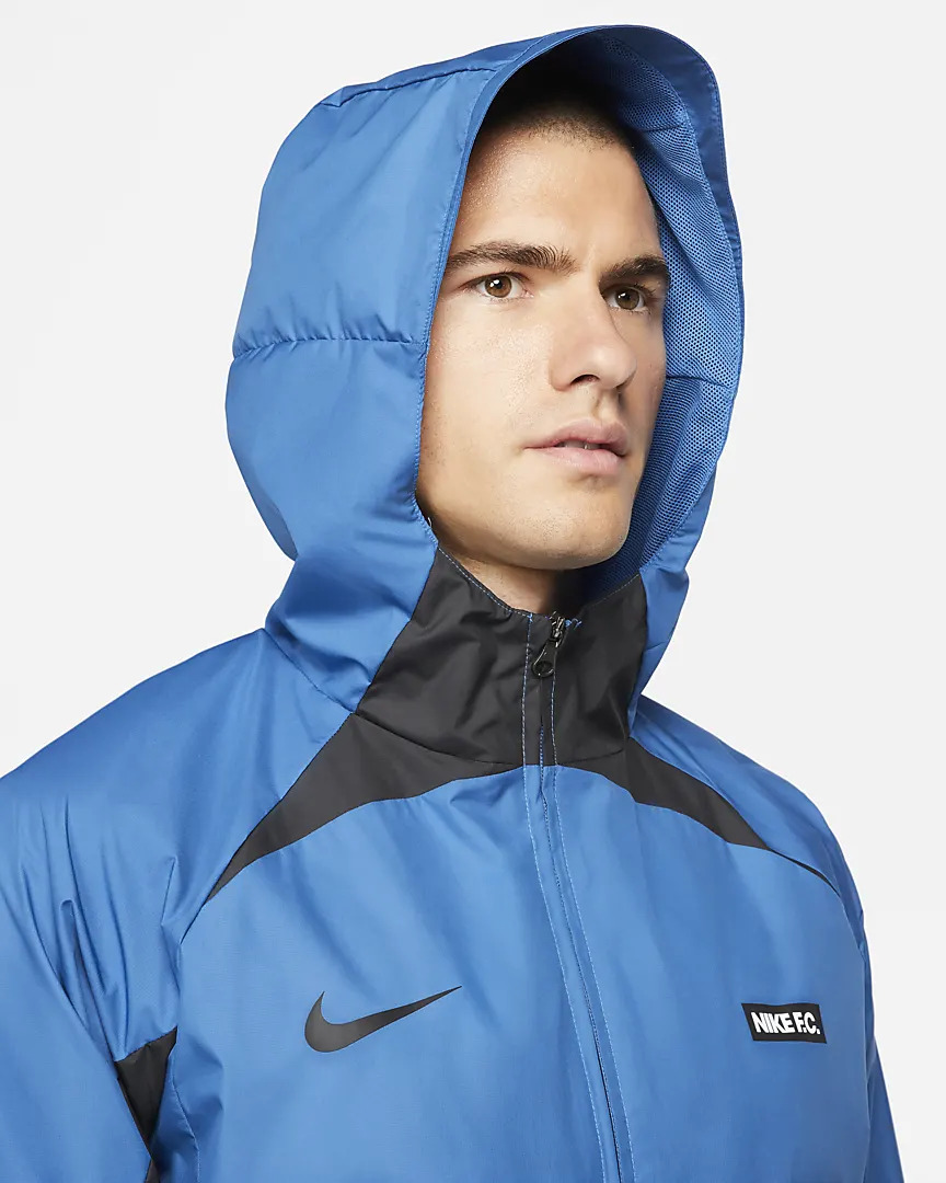Rompevientos Nike Repelente al Agua Entrenamiento Hombre - Azul