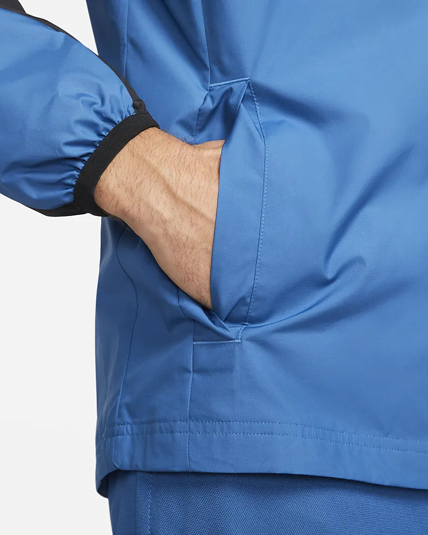Rompevientos Nike Repelente al Agua Entrenamiento Hombre - Azul