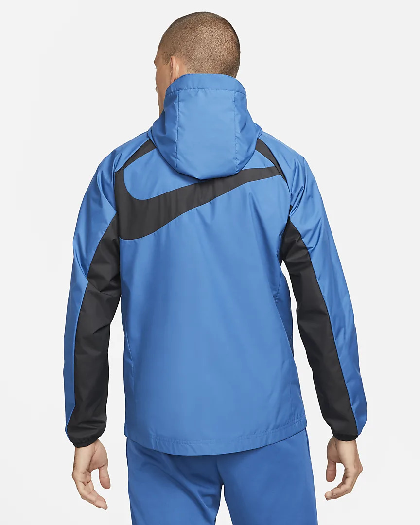 Rompevientos Nike Repelente al Agua Entrenamiento Hombre - Azul