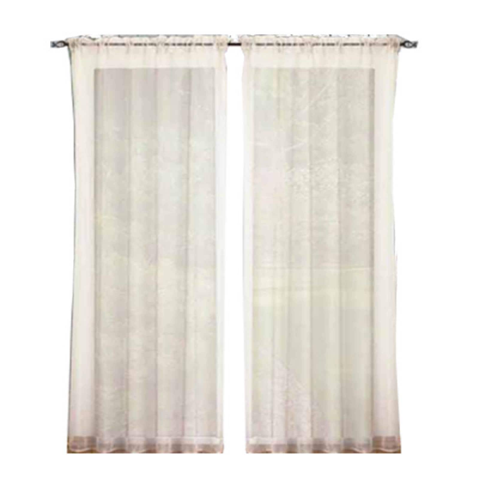 Cortinas Translucidas | Tergal Beige | Permiten el paso de la Luz