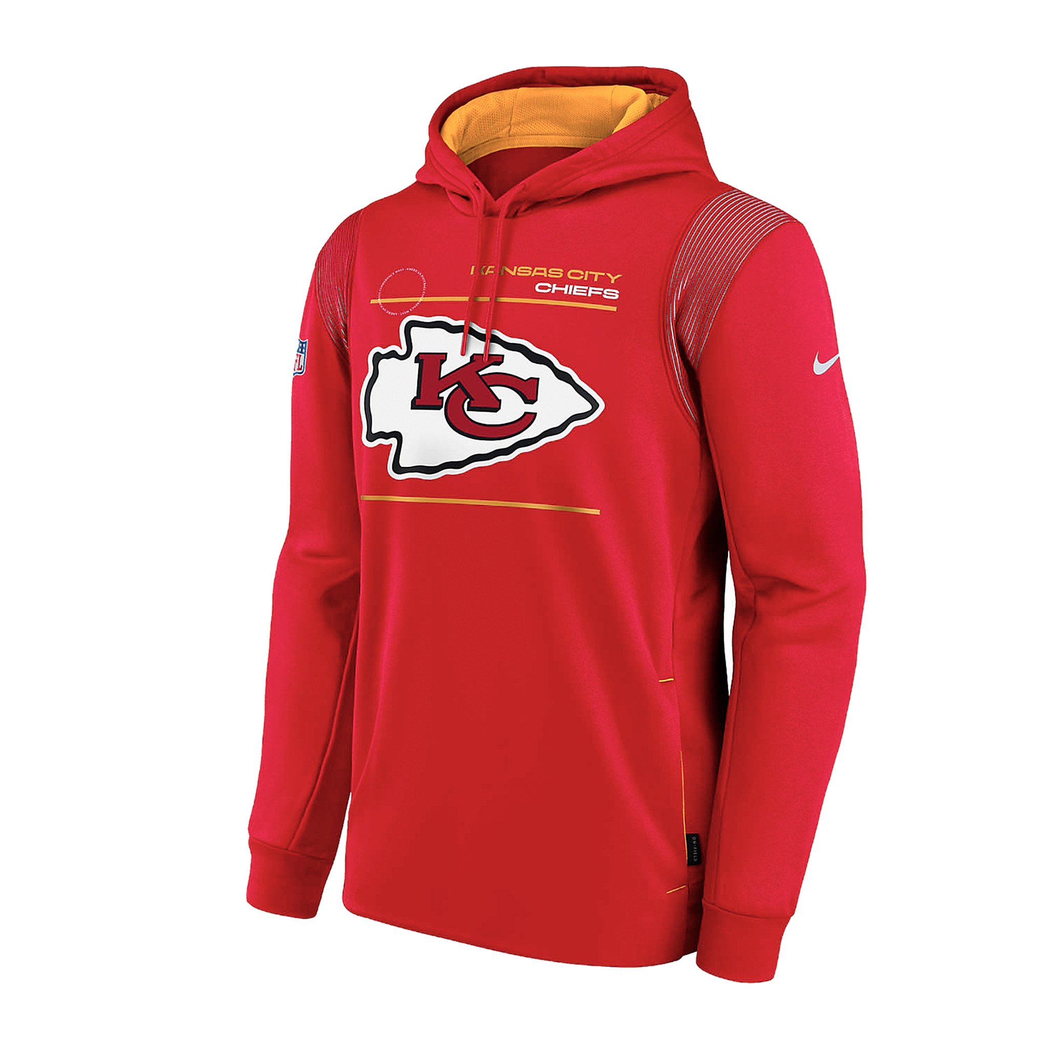 Sudadera Nike Kansas City Chiefs NFL Therma - Roja