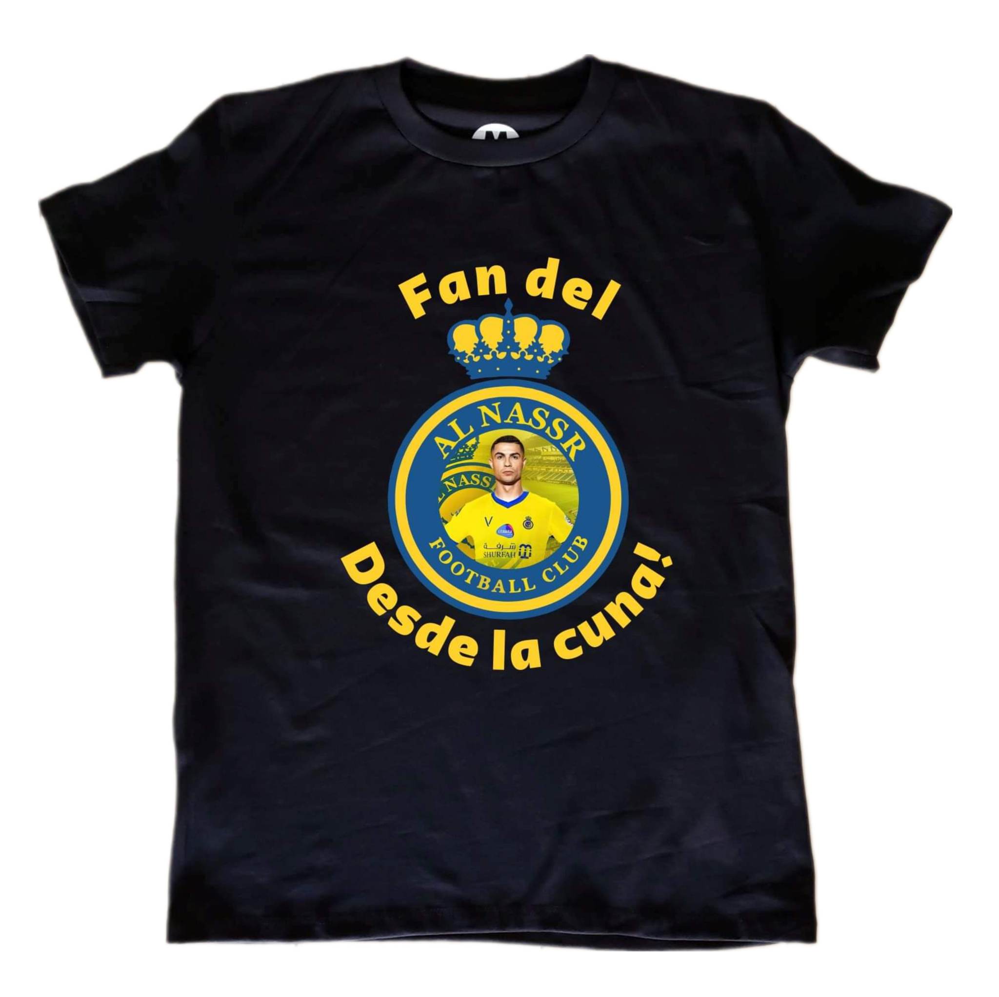 Playera de Cristian Ronaldo CR7 Fan del Al Nassr