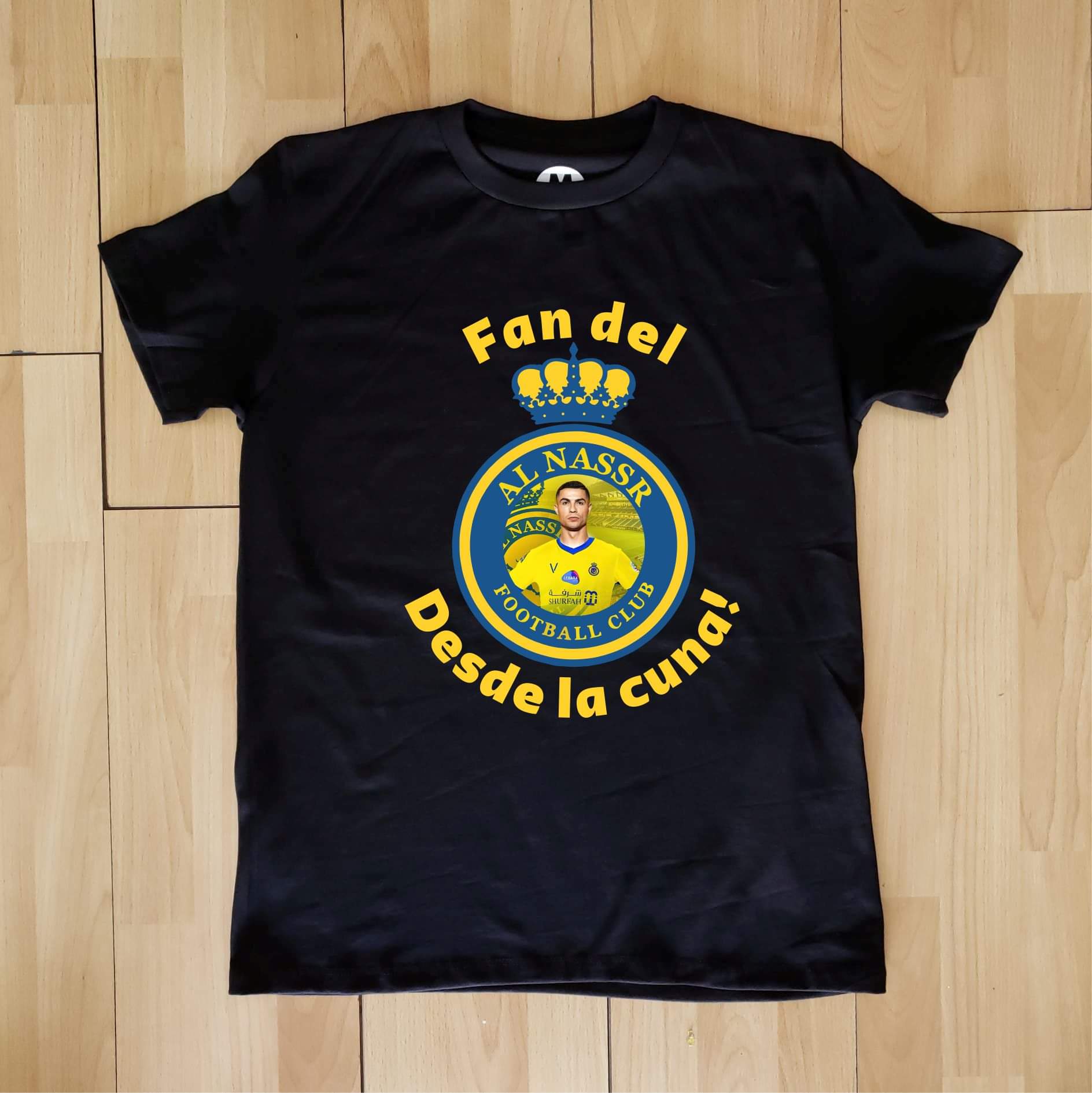 Playera de Cristian Ronaldo CR7 Fan del Al Nassr