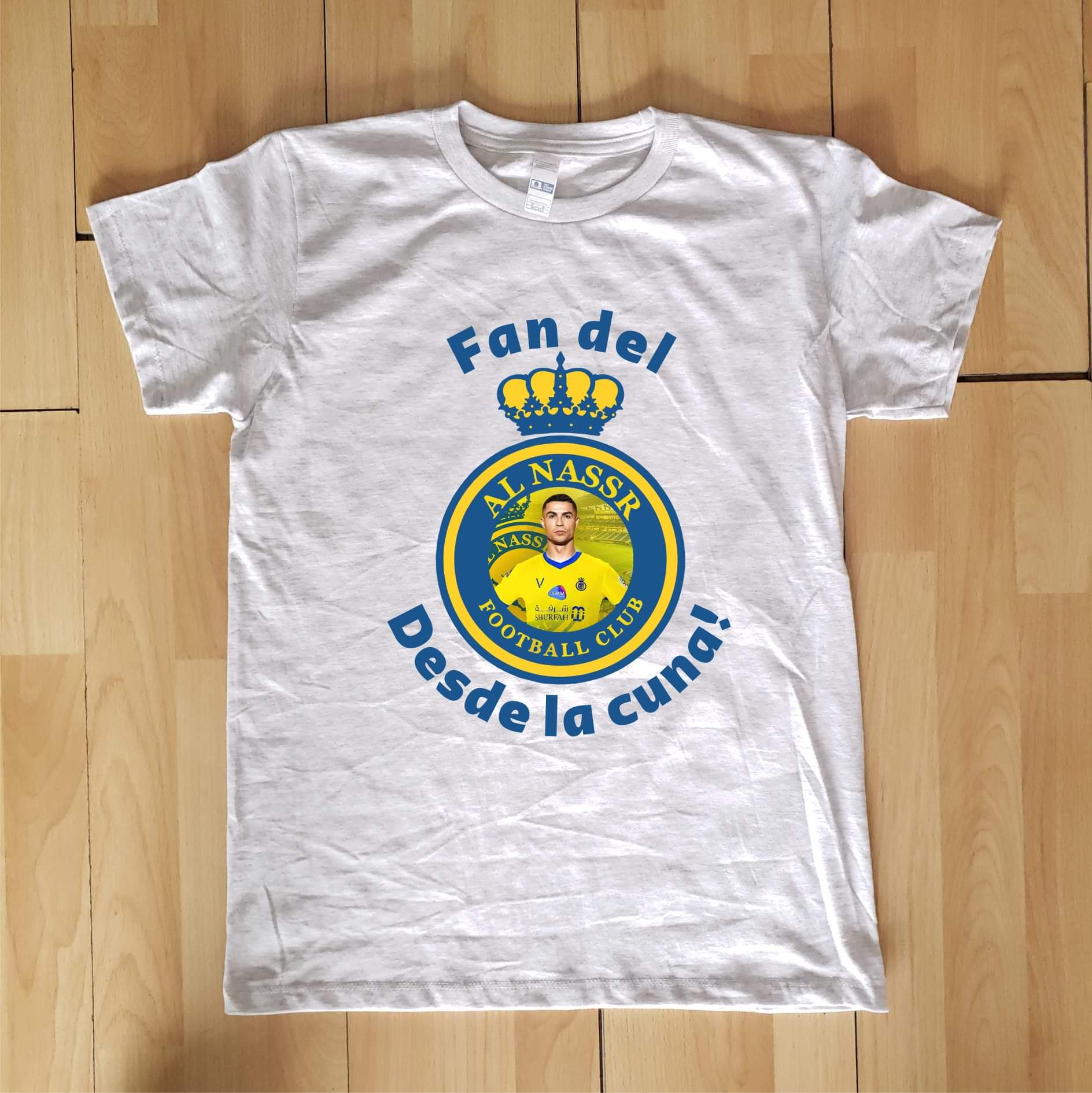 Playera de Cristian Ronaldo CR7 Fan del Al Nassr