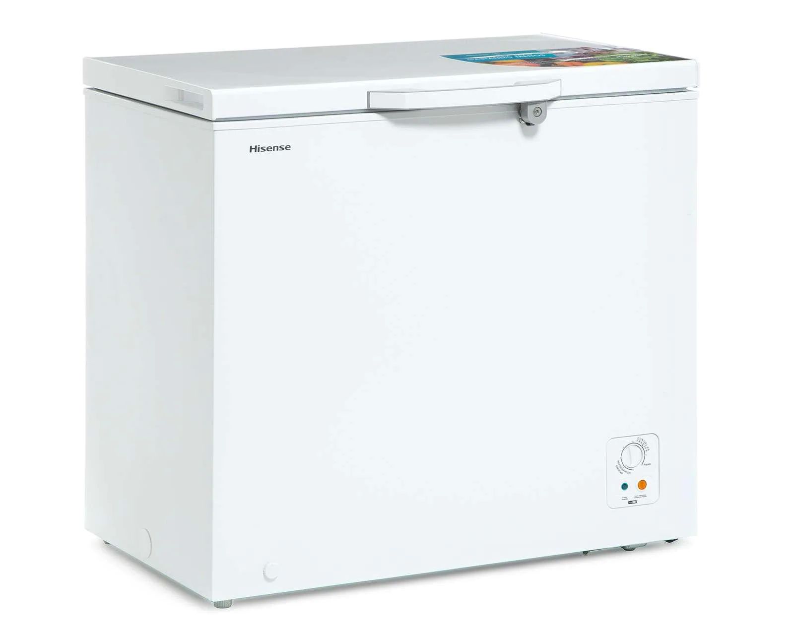 Congelador 7p horizontal enfria y congela blanco marca hisense