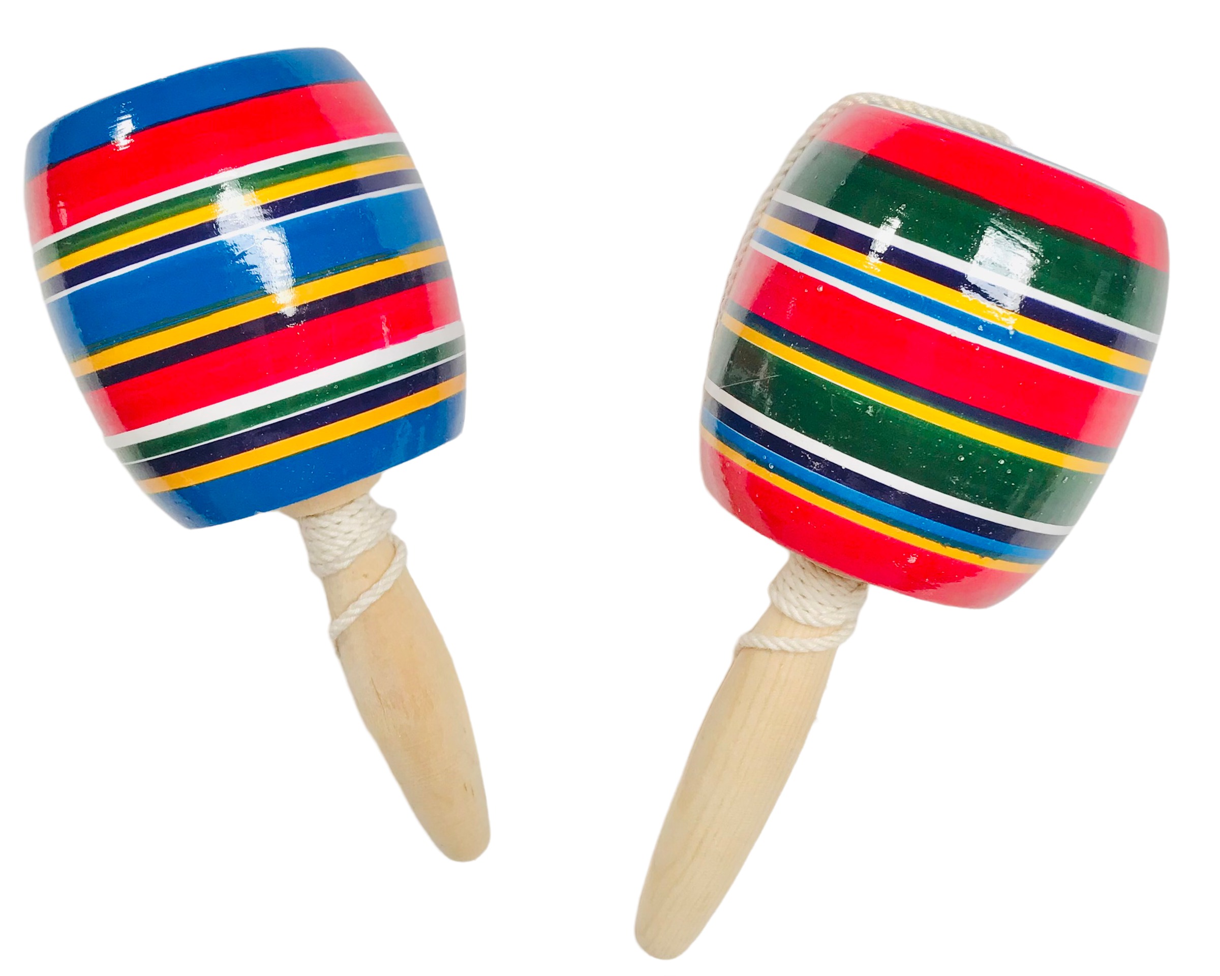 6 BALEROS DE MADERA MEXICAJA JUGUETES ARTESANALES MEXICANOS