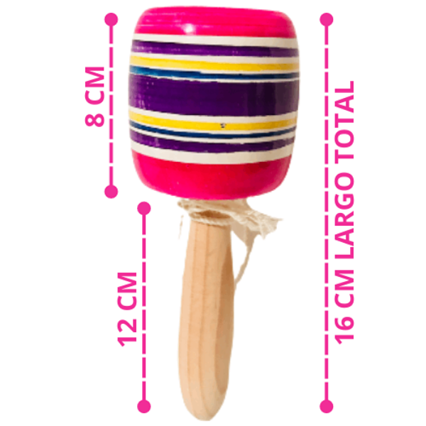 10 BALEROS DE MADERA  MEXICAJA JUGUETES ARTESANALES MEXICANOS