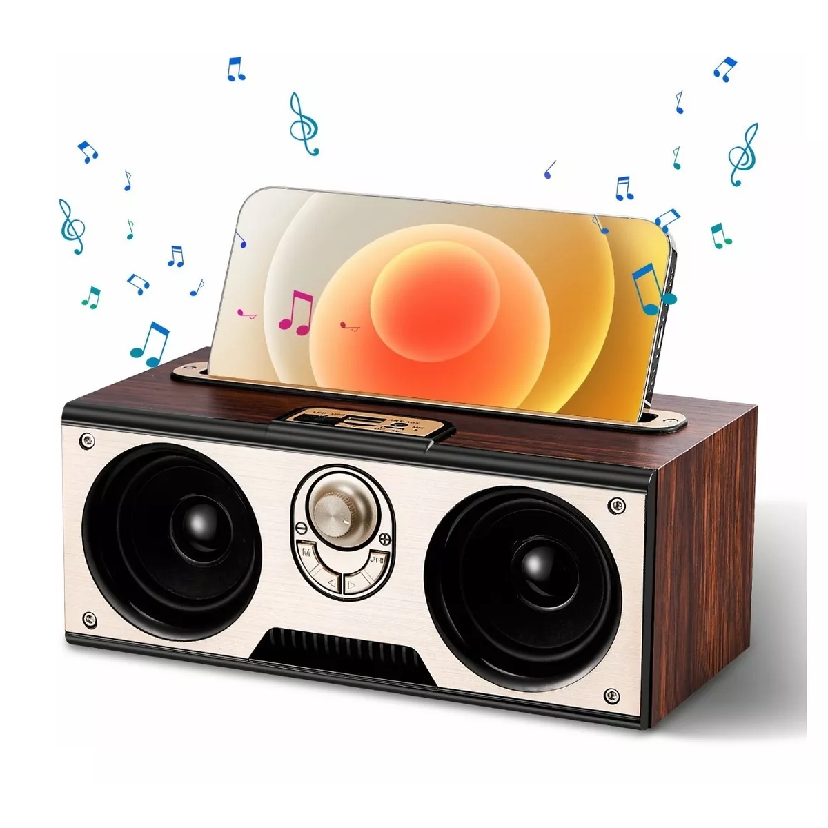 Bocina Bluetooth Portátil Altavoz Impermeable Subwoofer