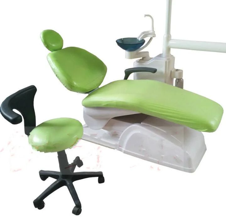 Funda de Vinil para unidad dental color verde manzana