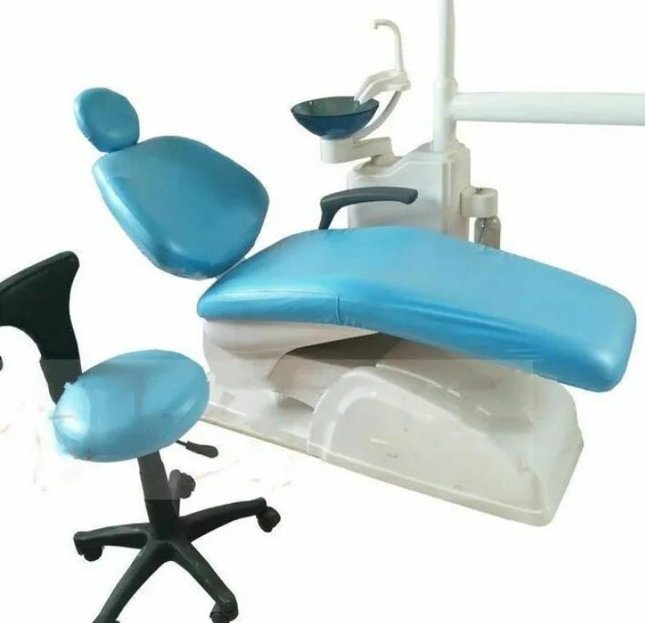Funda de Vinil para Unidad Dental  Color Azul odontologia 