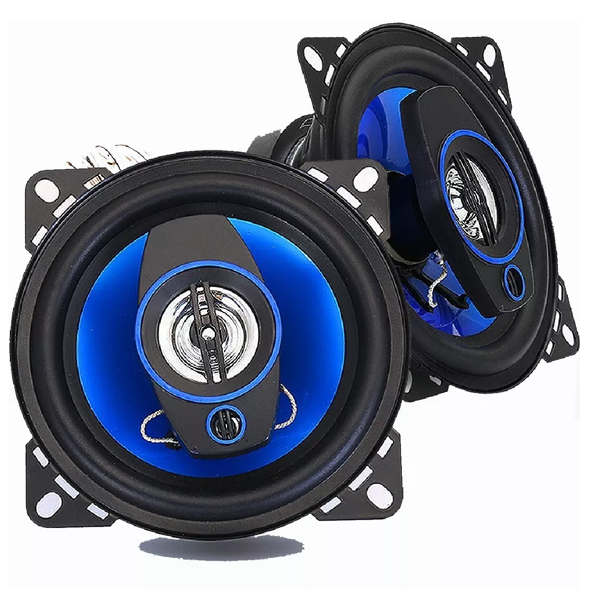 Bocinas 4 Pulgadas Banda Dual Altavoces De 1 Par