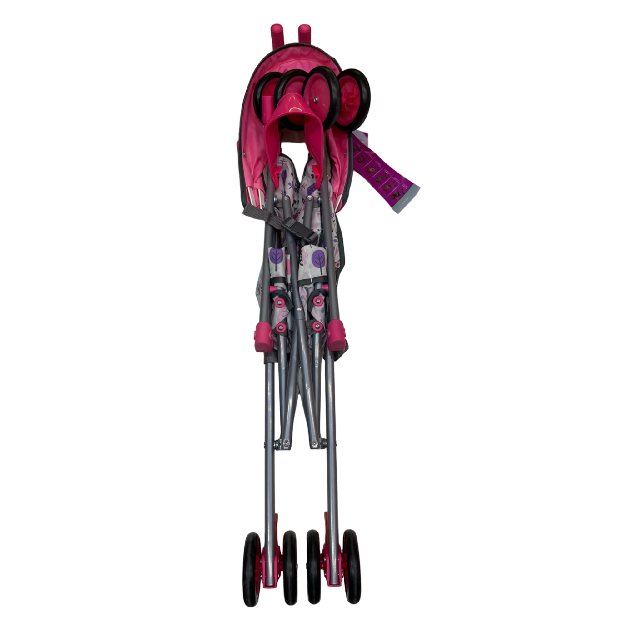 Carriola De Baston Aeiou Usa Ligera Morada Arbolitos