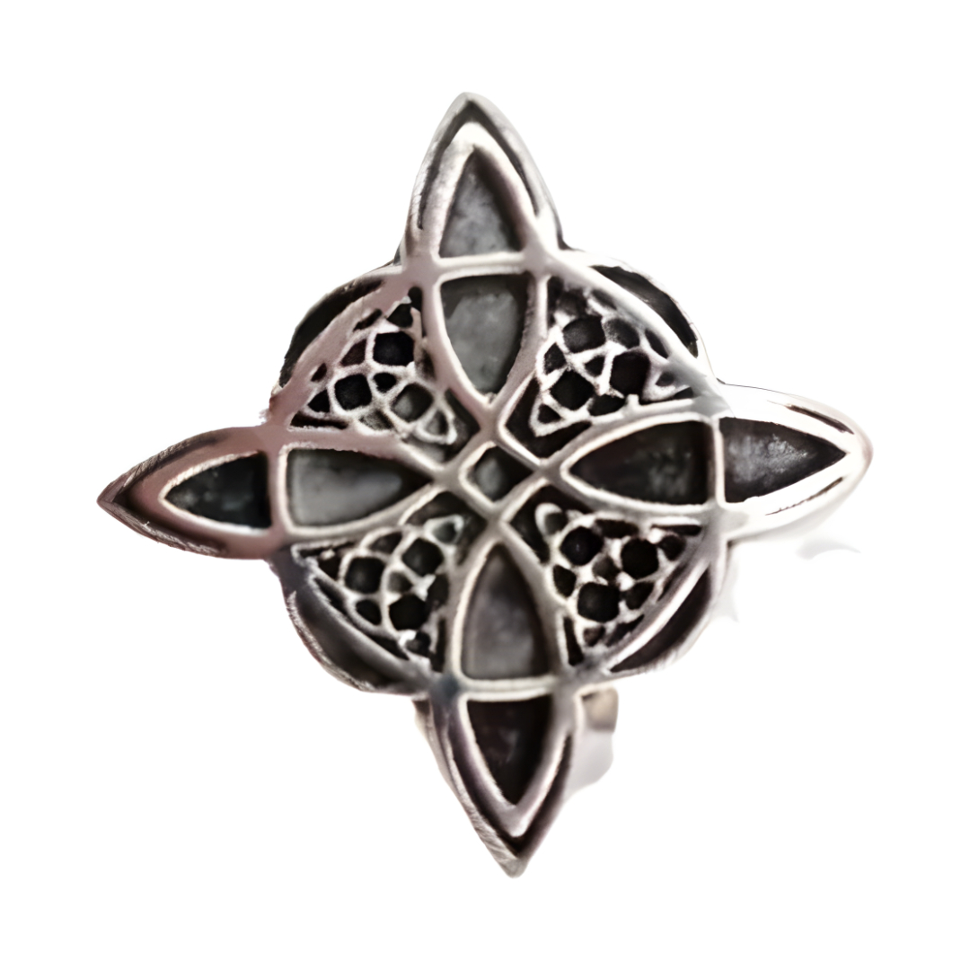 Anillo Nudo De Bruja Triqueta Wicca