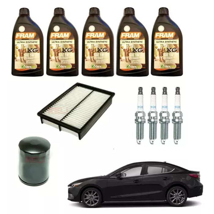 Kit Afinacion Mazda 3 2.5l Aceite Sintetico 5w30