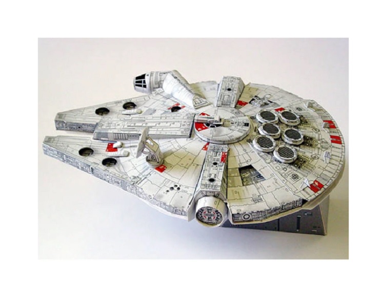 Millenium Falcon Papercraft Modelo para Armar - Papercraft