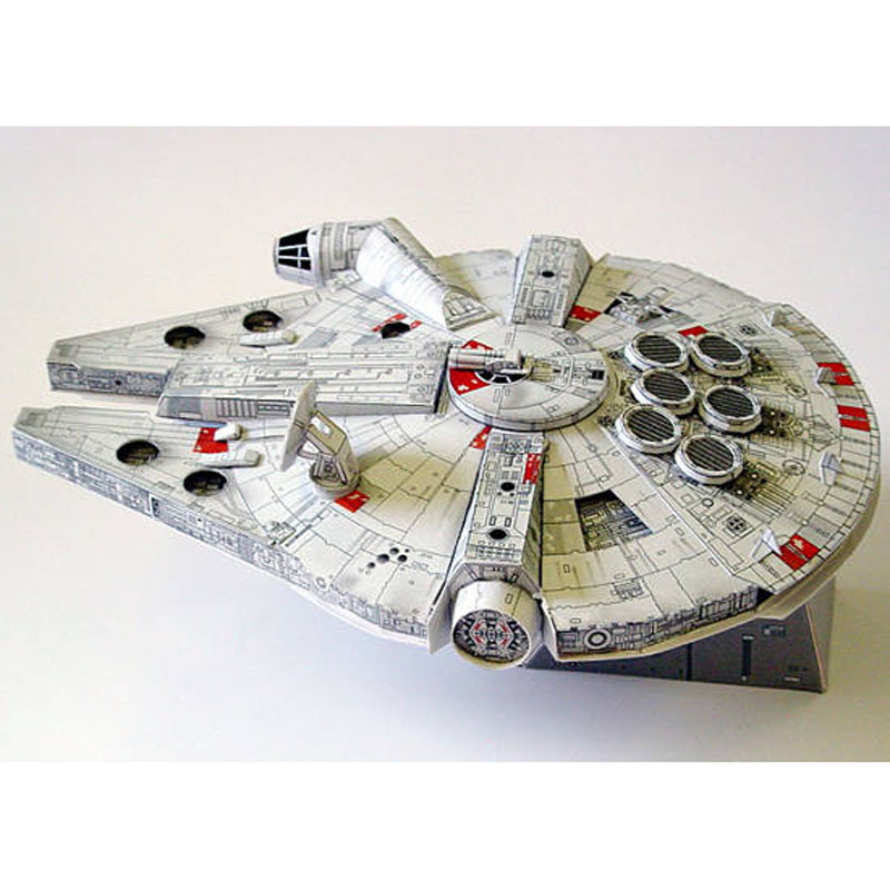 Millenium Falcon Papercraft Modelo para Armar - Papercraft