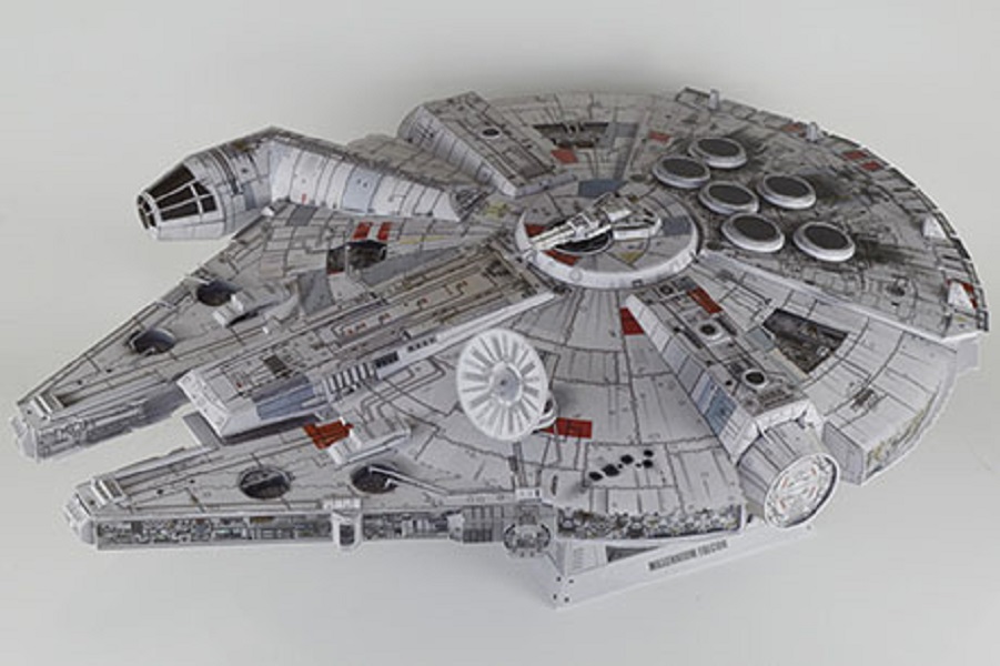 Millenium Falcon Papercraft Modelo para Armar - Papercraft