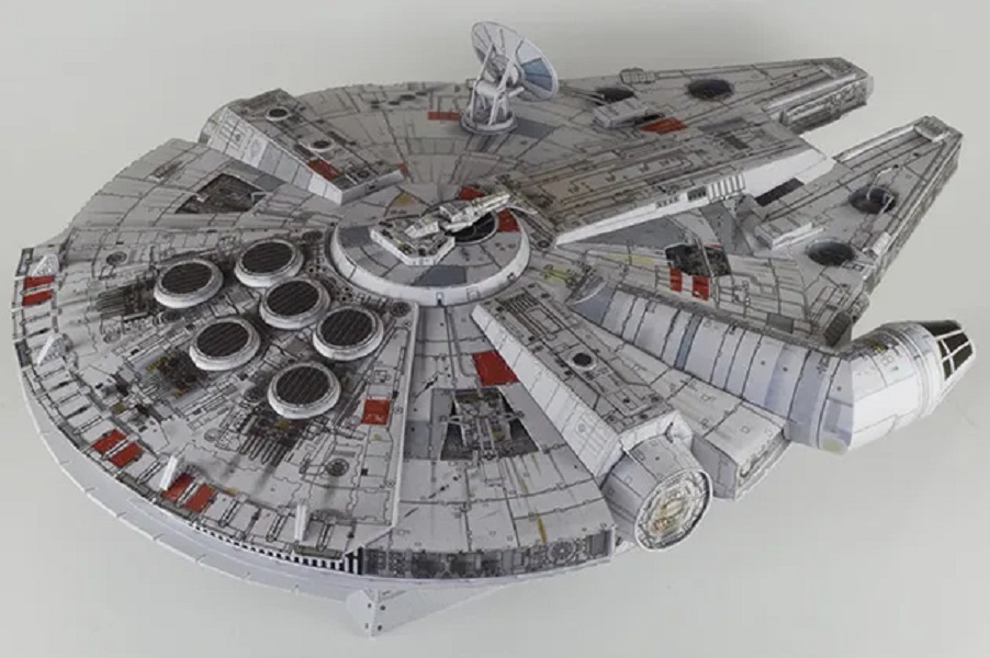 Millenium Falcon Papercraft Modelo para Armar - Papercraft