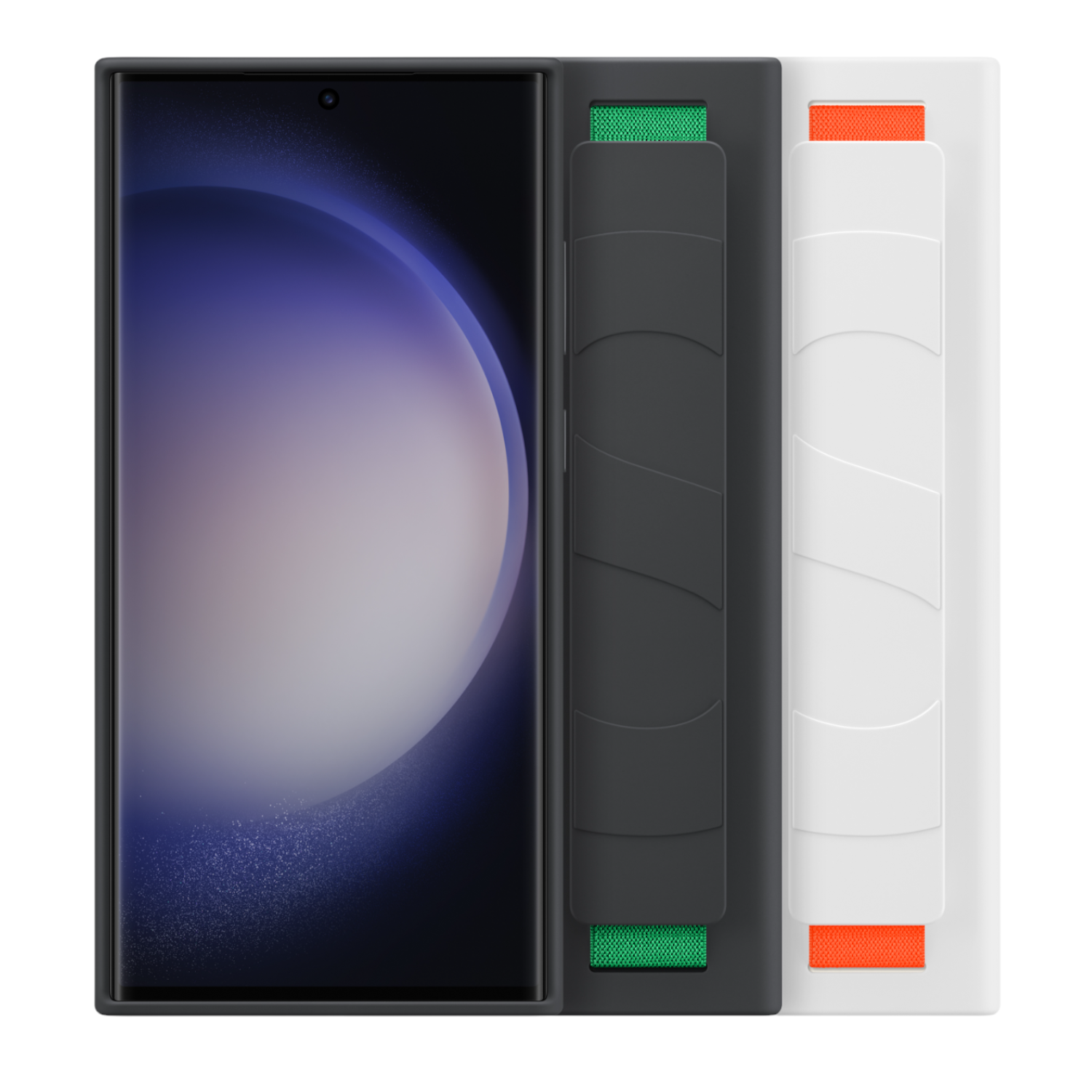 Funda Original Samsung Silicone Strap Cover para S23 Ultra Negro