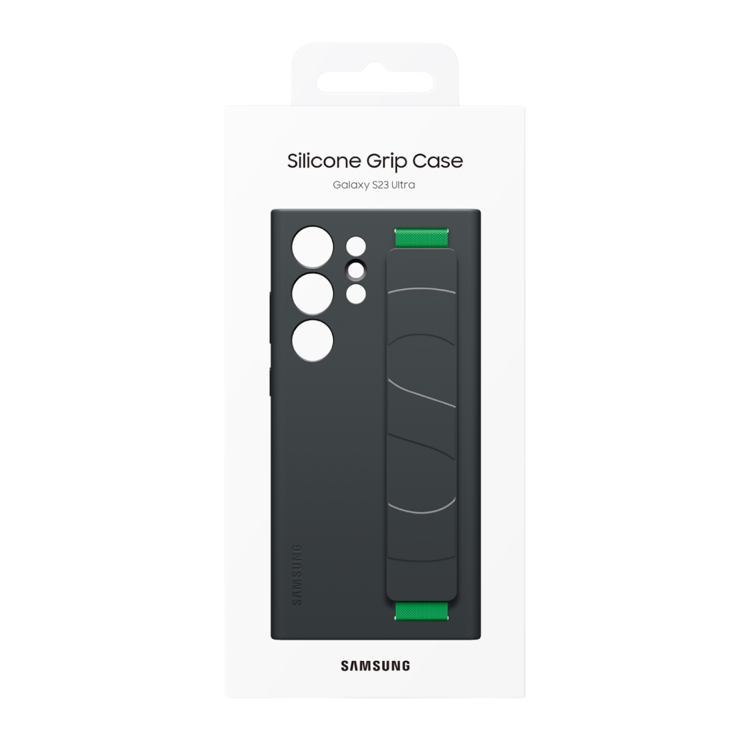 Funda Original Samsung Silicone Strap Cover para S23 Ultra Negro