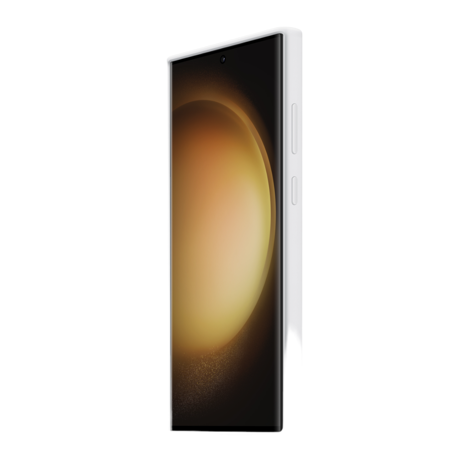 Funda Original Samsung Silicone Strap Cover para S23 Ultra Blanco