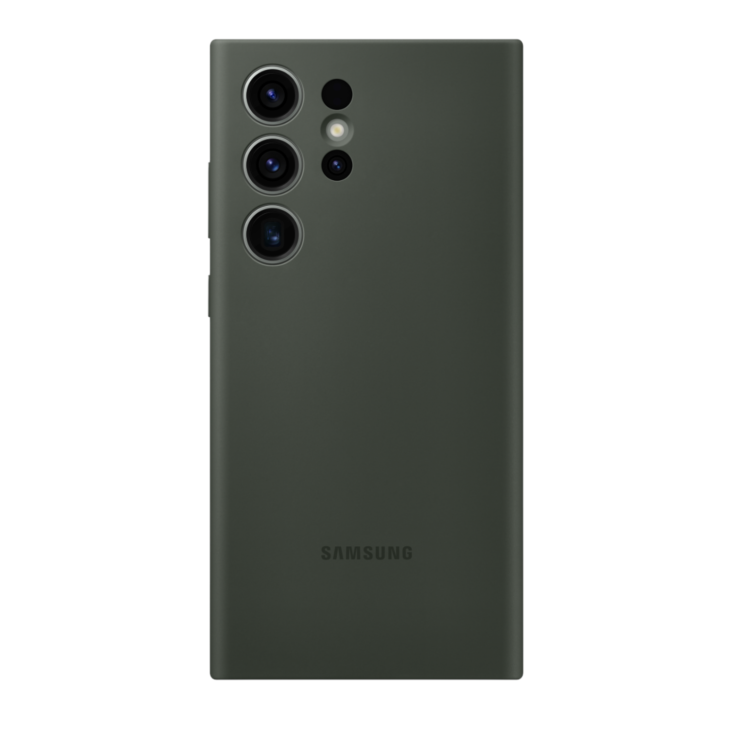 Funda Original Samsung Silicone Cover para S23 Ultra Verde