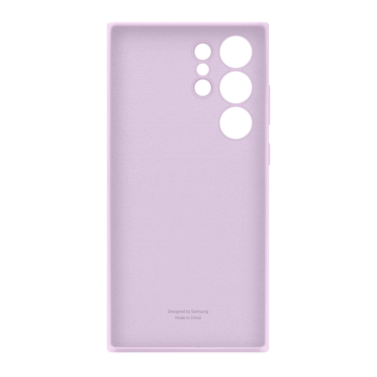 Funda Original Samsung Silicone Cover para S23 Ultra Lavanda