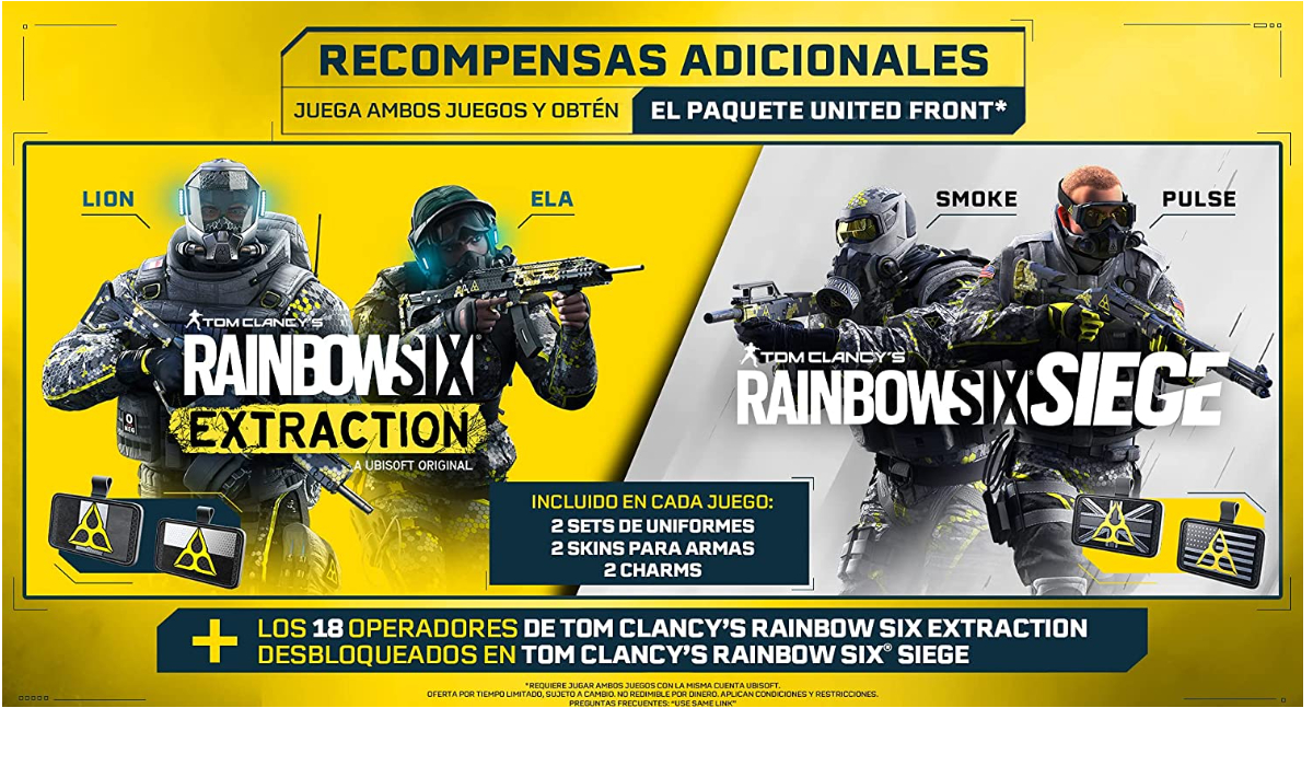 Tom Clancy's Rainbow Six Extraction Compatible PS5
