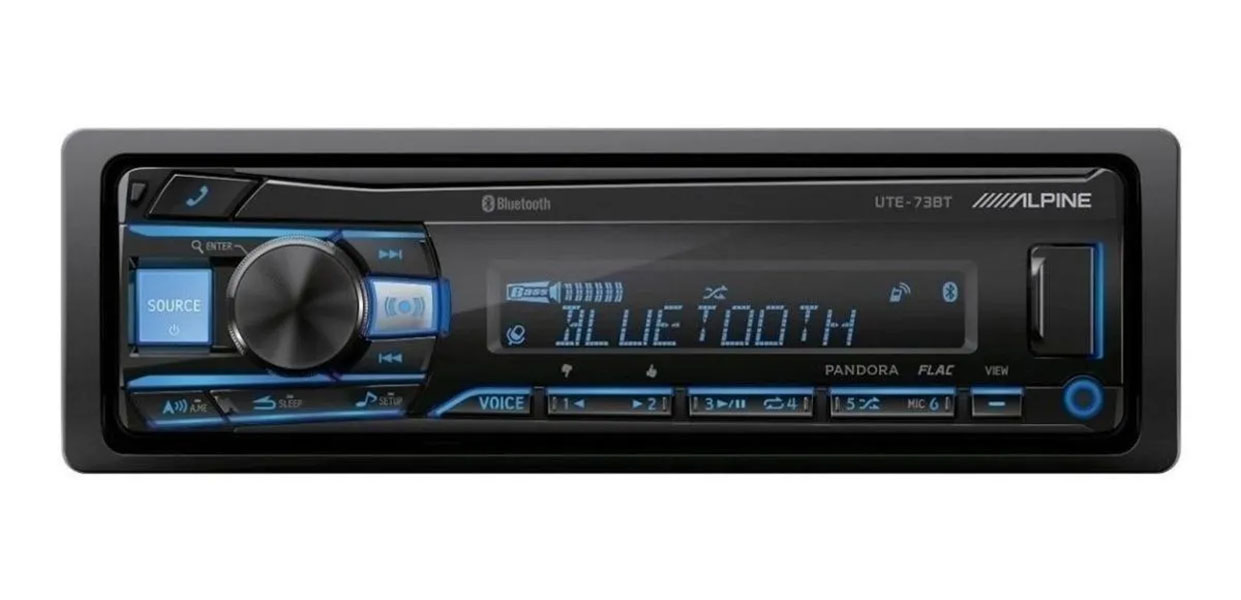 KIT ESTEREO ALPINE +  BOCINAS 6X9 Y SET DE MEDIOS 6.5