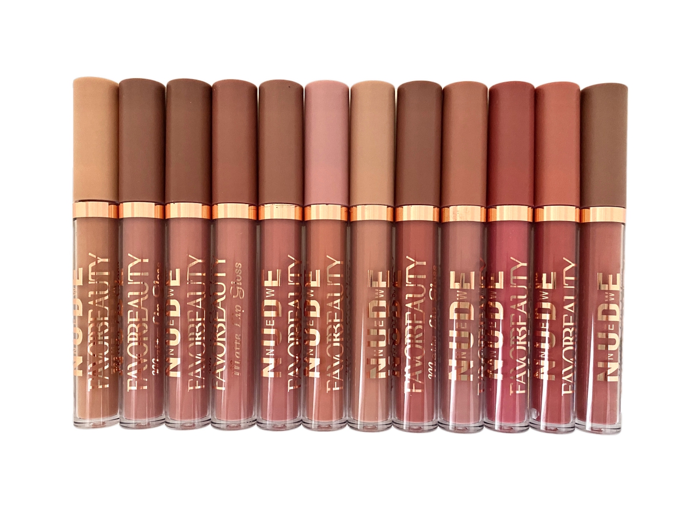 Set de 12 Labiales Mate líquidos Indelebles Larga Duración.