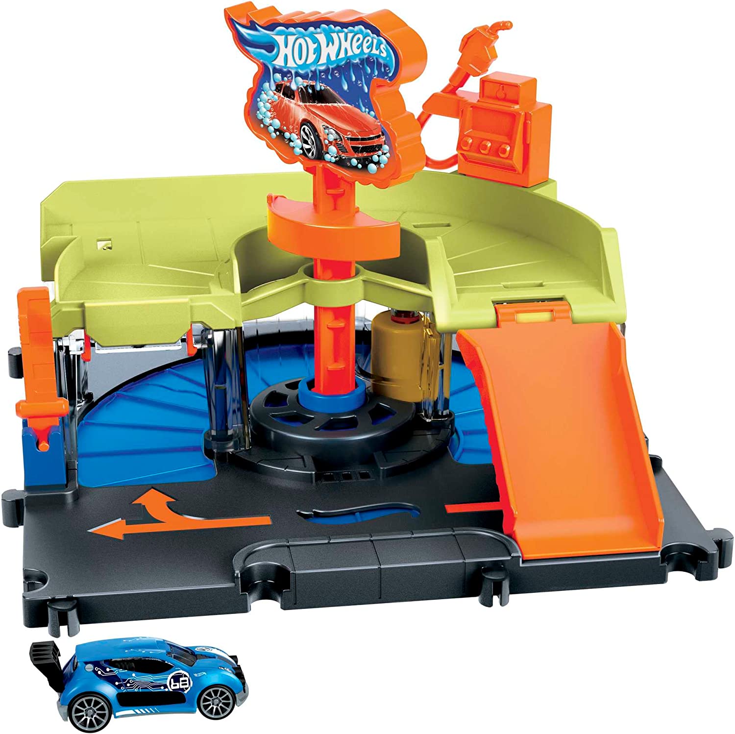 Hot Wheels City Autolavado de la ciudad