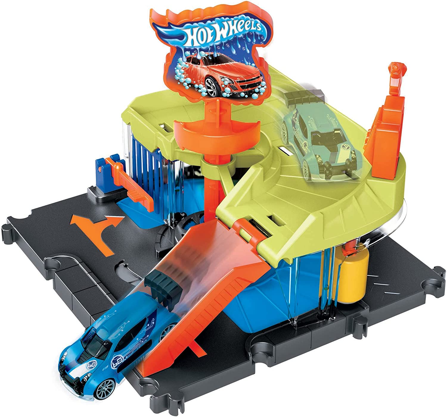 Hot Wheels City Autolavado de la ciudad