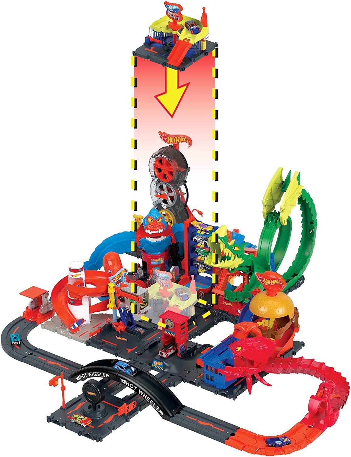 Hot Wheels City Autolavado de la ciudad