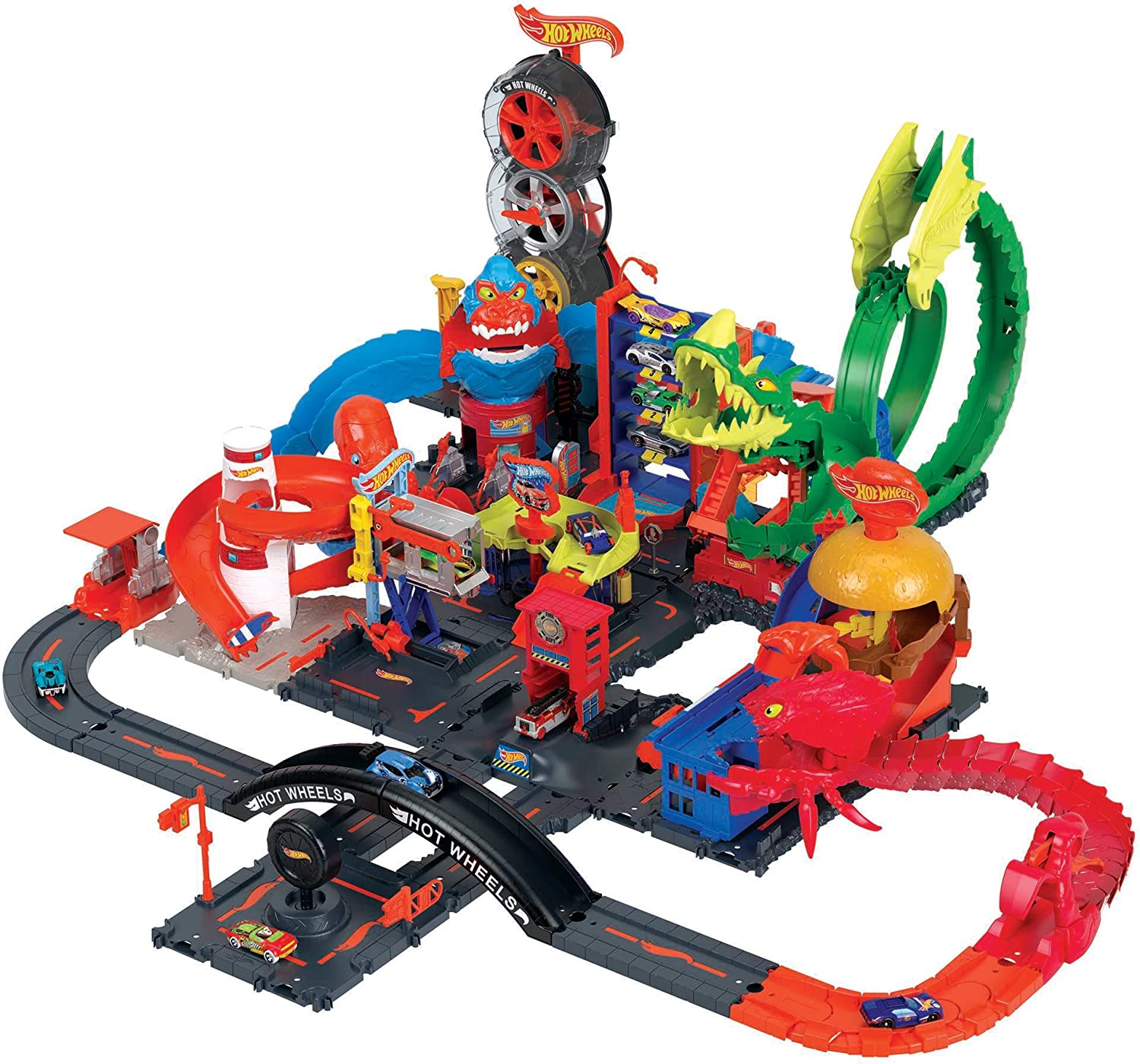 Hot Wheels City Autolavado de la ciudad