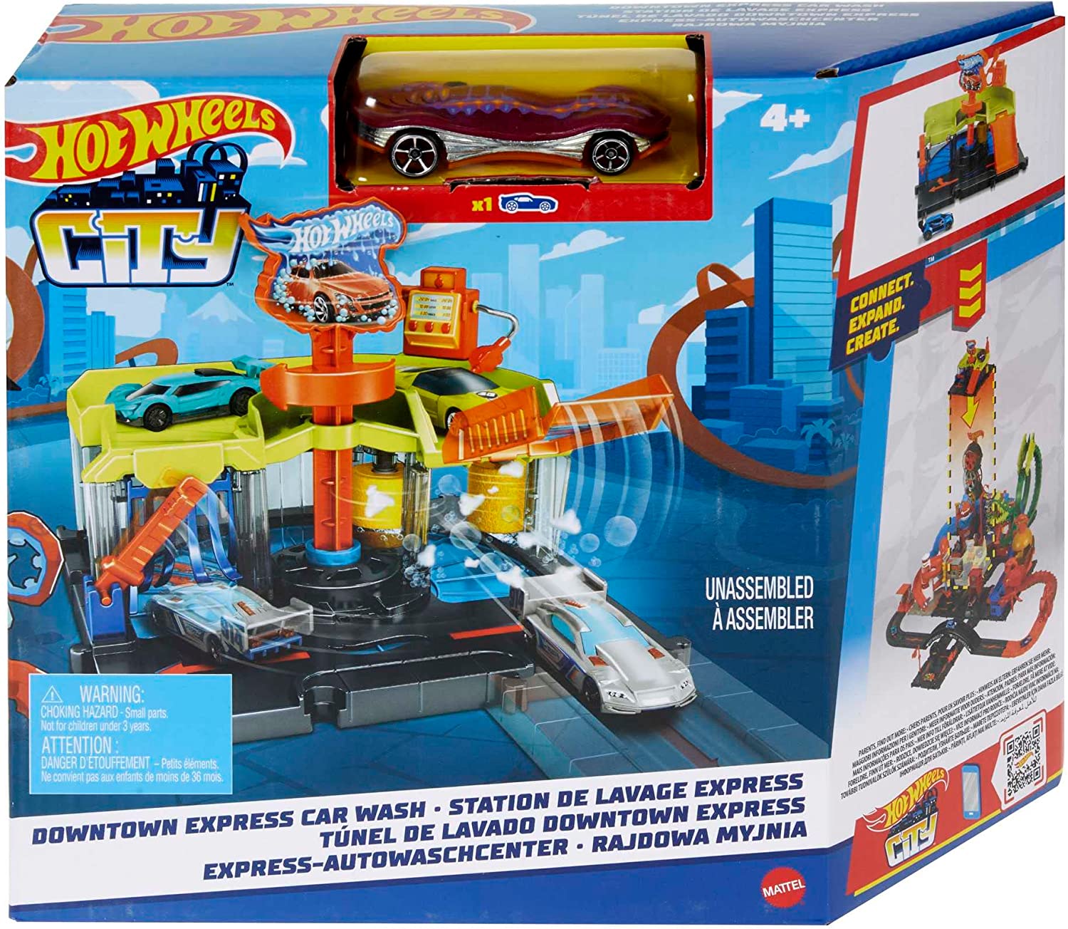 Hot Wheels City Autolavado de la ciudad
