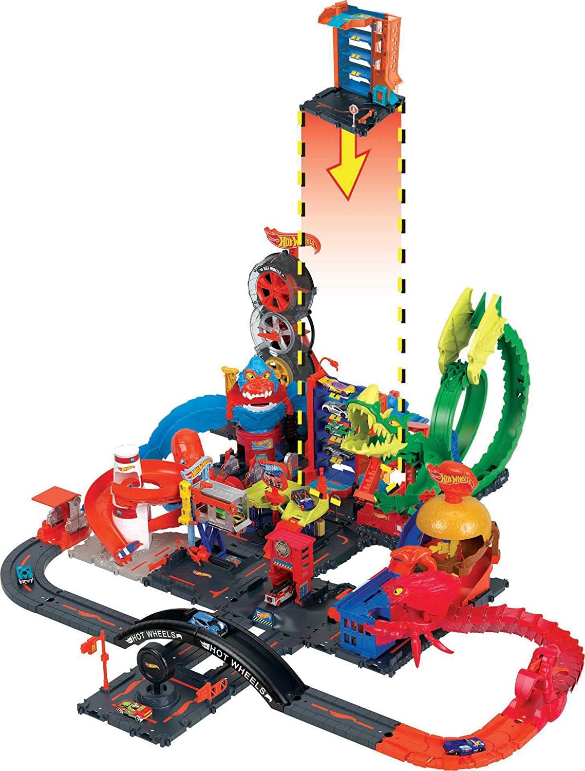 Hot Wheels City Garage Pista de Juguete