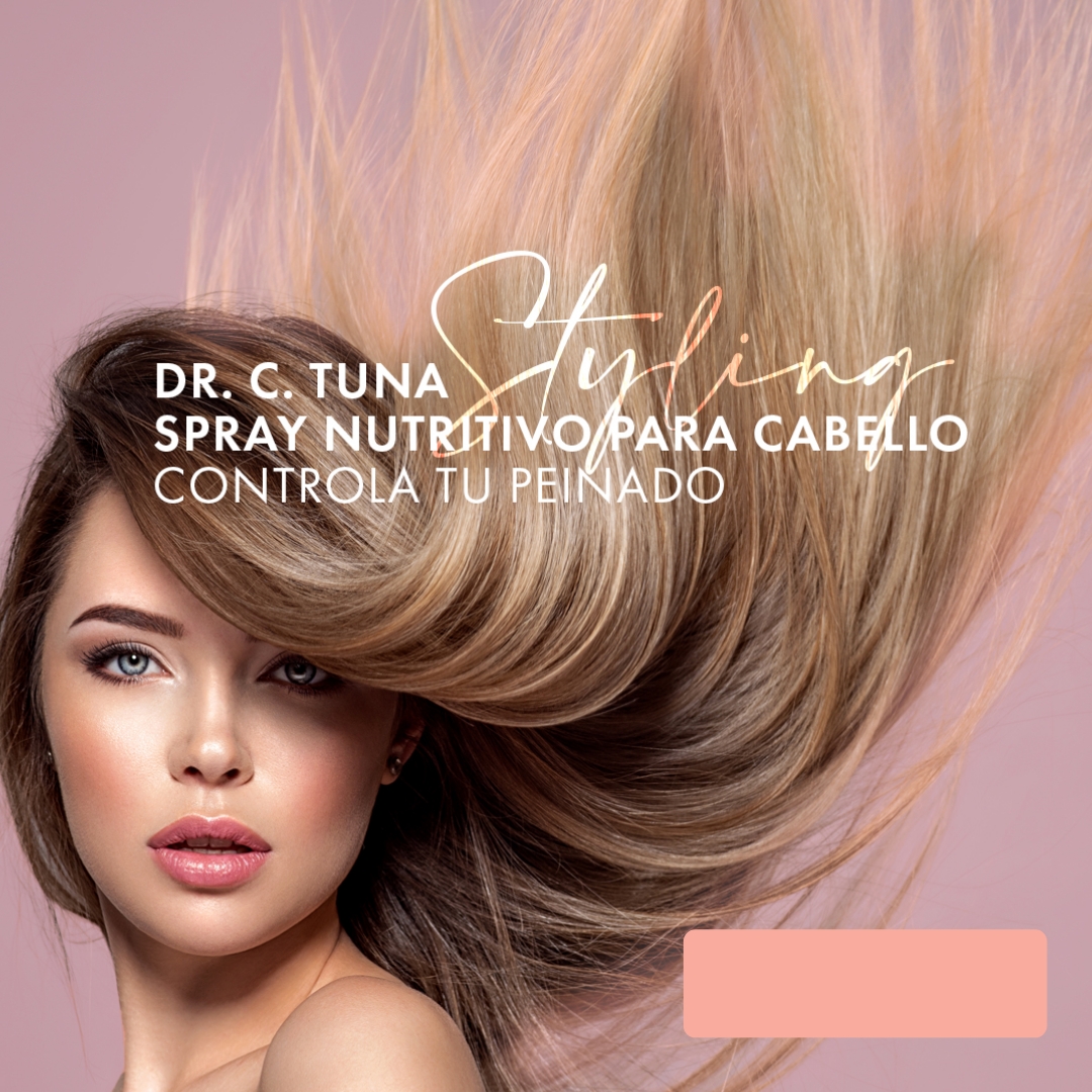 Spray Fijador para Cabello by Farmasi Queratina Ácido Hialurónico Styling Dr C Tuna .