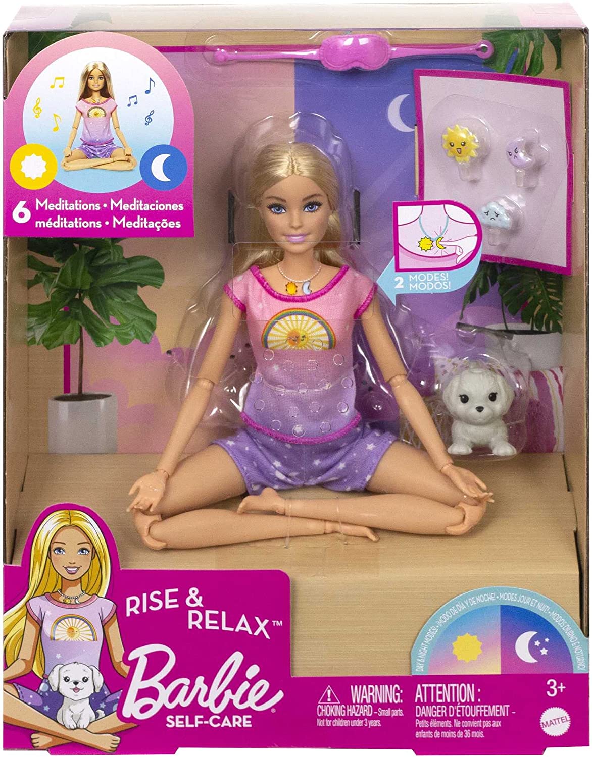 Barbie Wellness Medita Conmigo Día y Noche