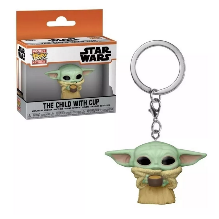 Llavero Funko Pocket Pop Gru The Child Star Wars Figura 3D