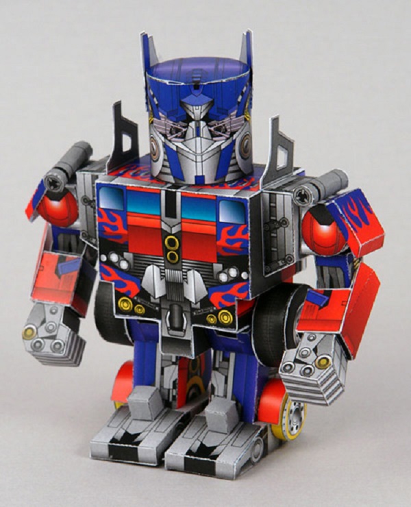 Optimus Prime Deformer Papercraft