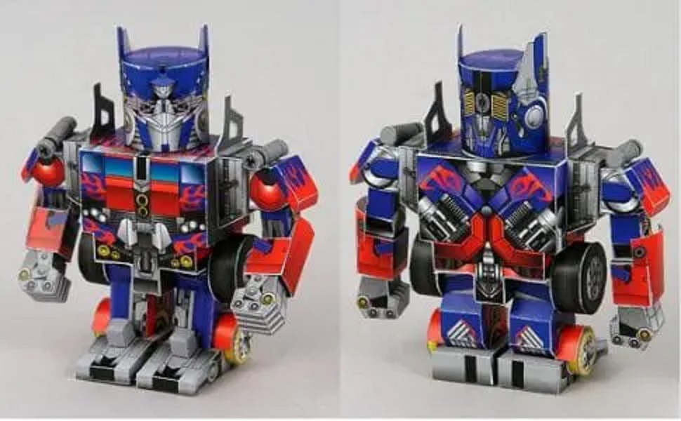 Optimus Prime Deformer Papercraft