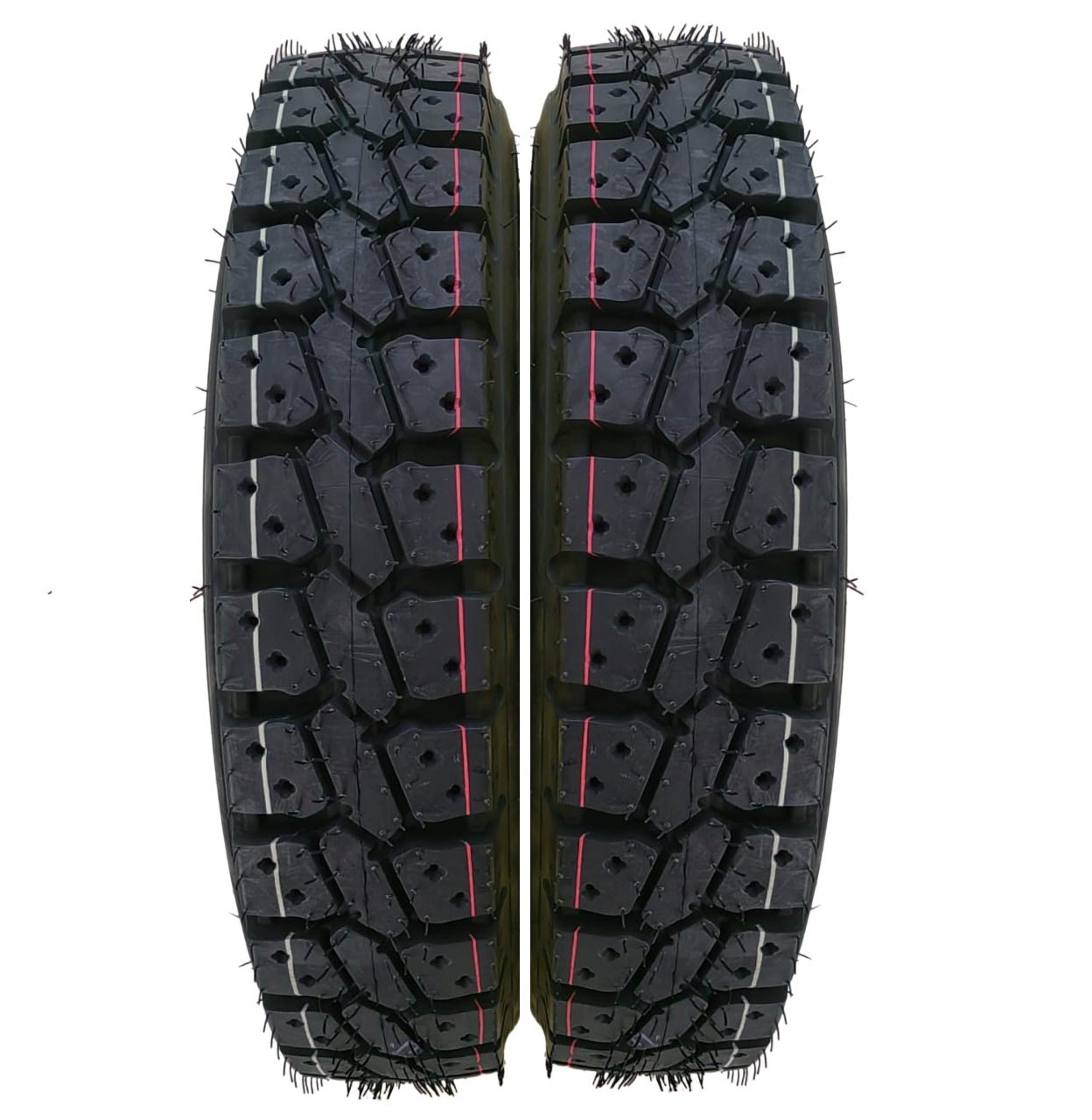 2 Llantas 5.00-12 De 8 Capas  (1030 Kg) Mototaxi/motocarro