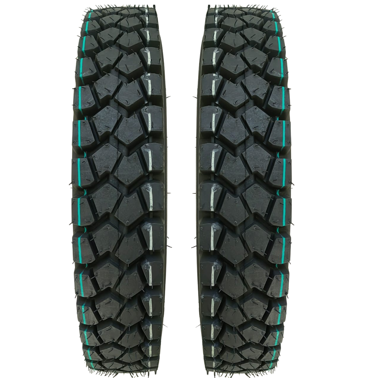 2 Llantas 4.50-12 De 8 Capas Reforzadas (580 Kg) + Camaras