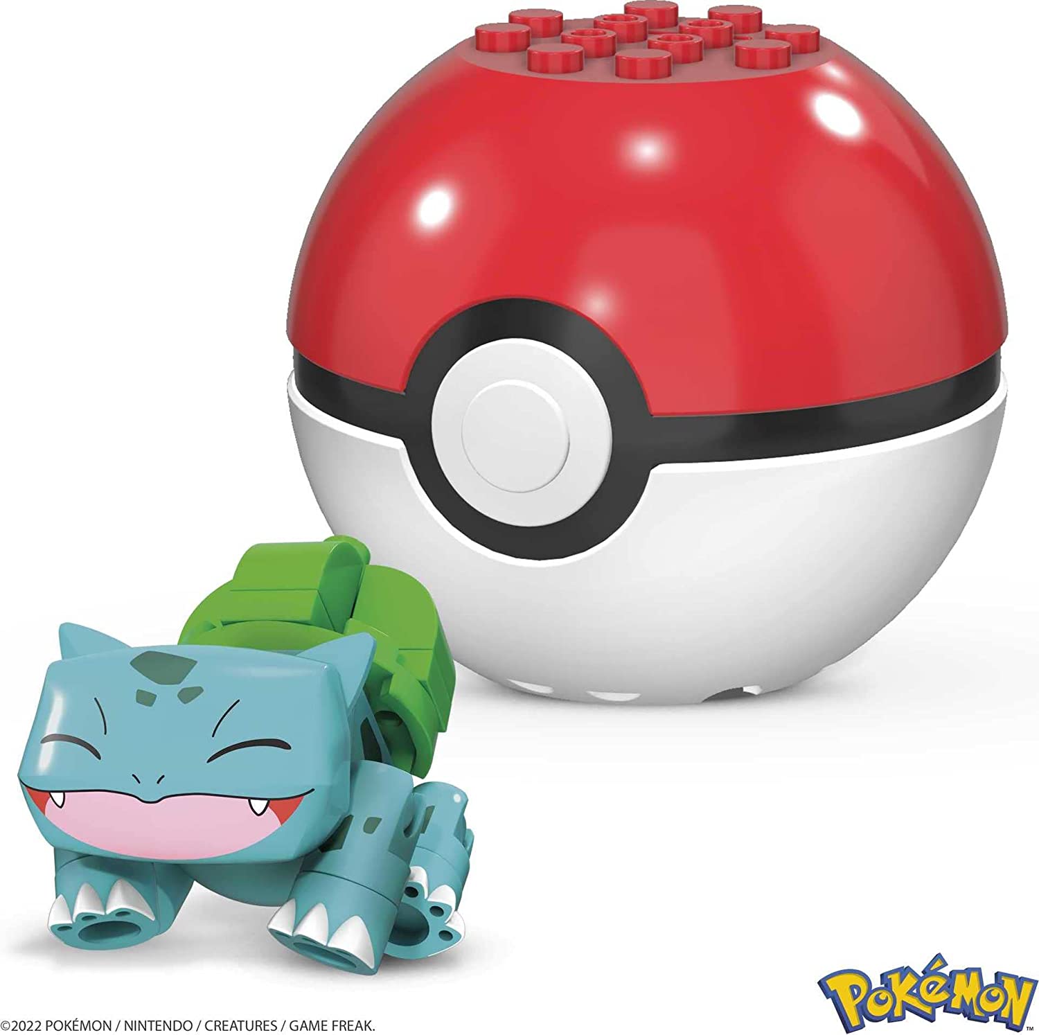 Pokebola Bulbasaur Pokemon Mega Construx