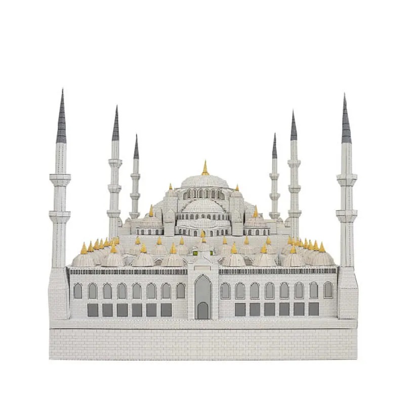 Mezquita del Sultán Ahmet, Turquía - Papercraft