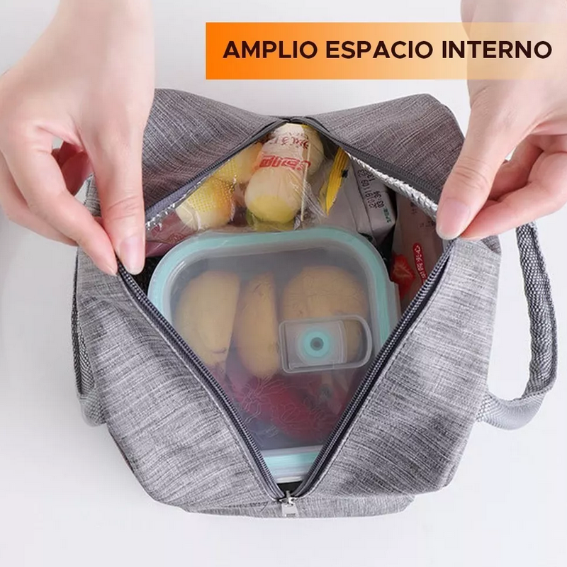 Lonchera Térmica Bolsa Lunch Aislamiento Frío Y Calor