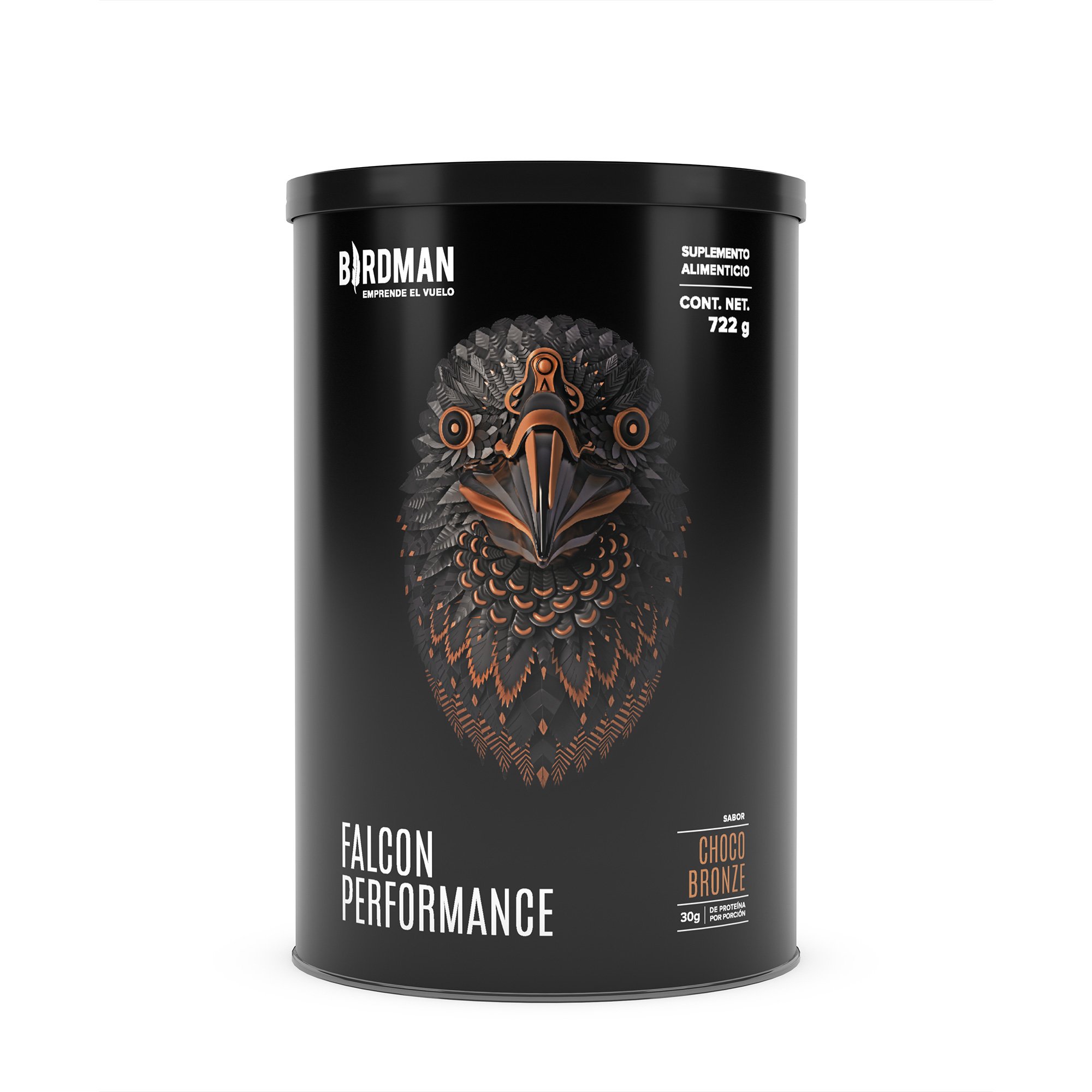 Proteina Vegetal Birdman Falcon Performance 722 Grs Chocolate