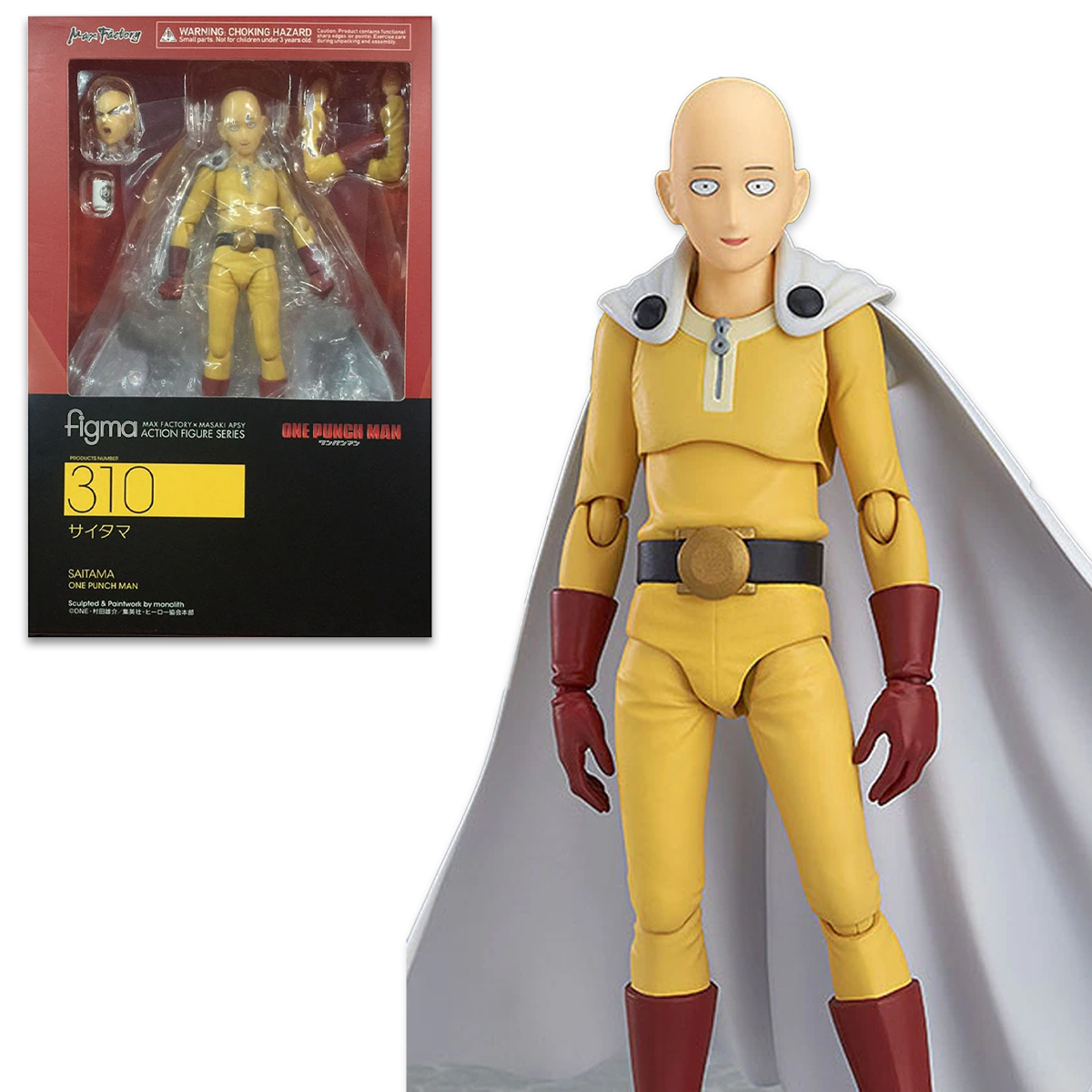 Figura Coleccionable Saitama One Punch Man De Acción Figma