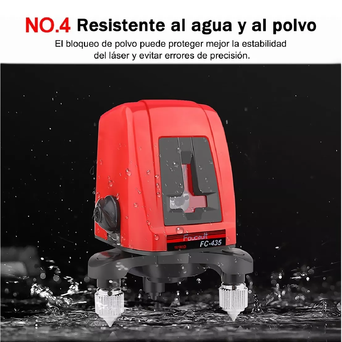 Nivel Láser Girar 360 Grados 2 Líneas Nivel 3 Autonivelante